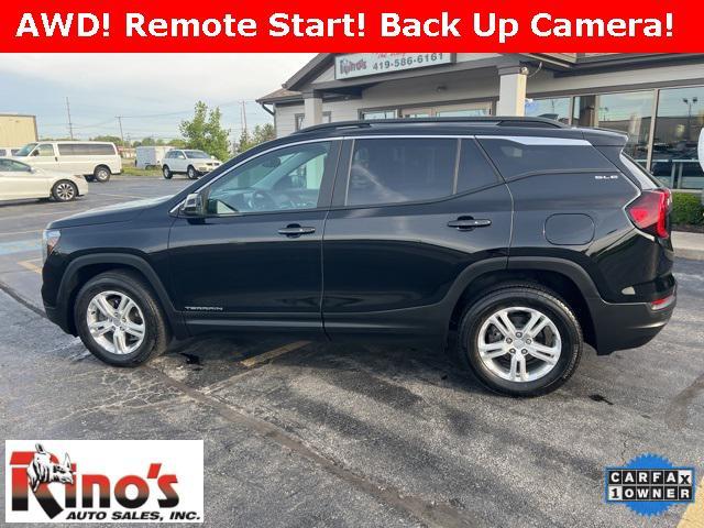 used 2022 GMC Terrain car, priced at $23,750