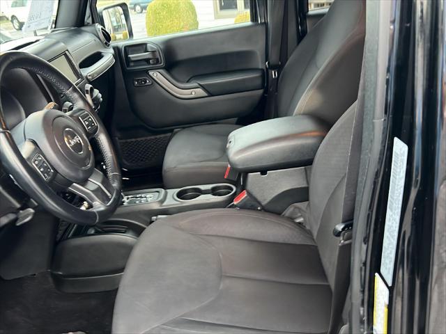 used 2016 Jeep Wrangler Unlimited car, priced at $19,950