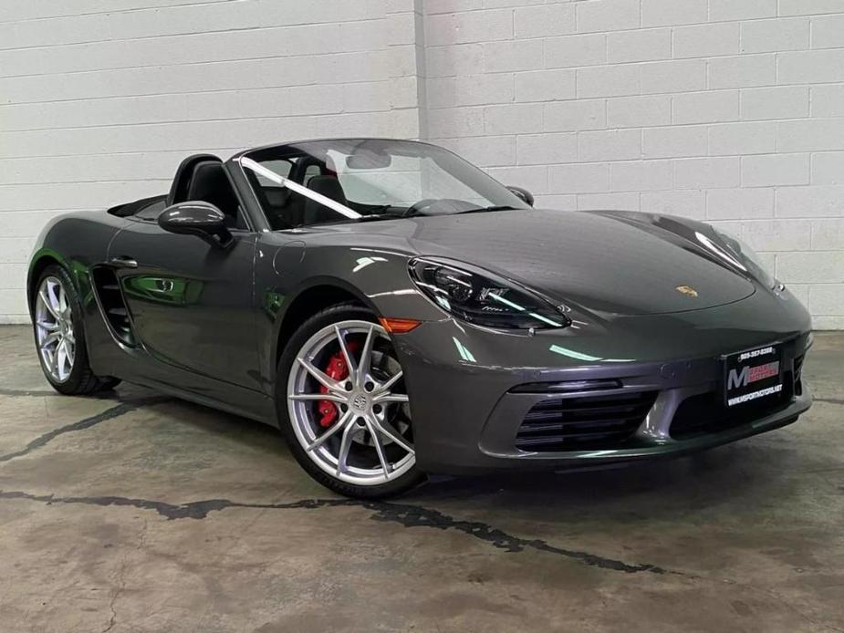 used 2019 Porsche 718 Boxster car, priced at $61,998