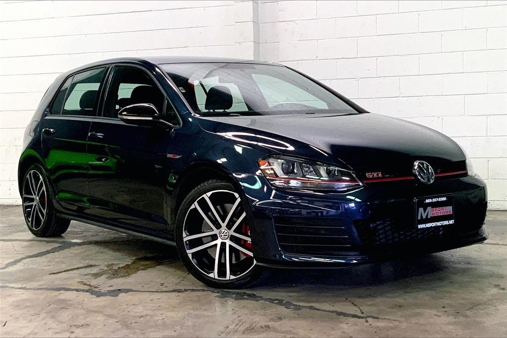 used 2017 Volkswagen Golf GTI car, priced at $20,998