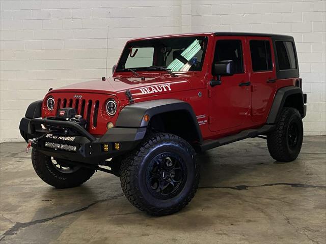 used 2011 Jeep Wrangler Unlimited car, priced at $22,998