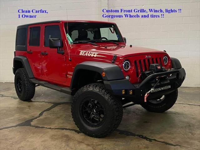 used 2011 Jeep Wrangler Unlimited car, priced at $22,998