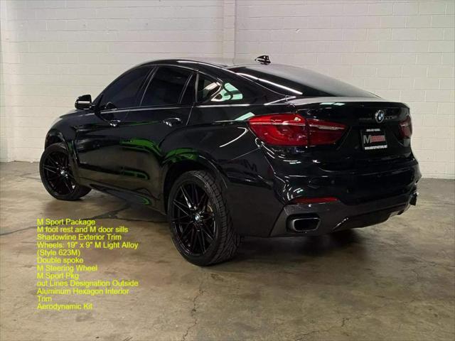 used 2017 BMW X6 car, priced at $32,498