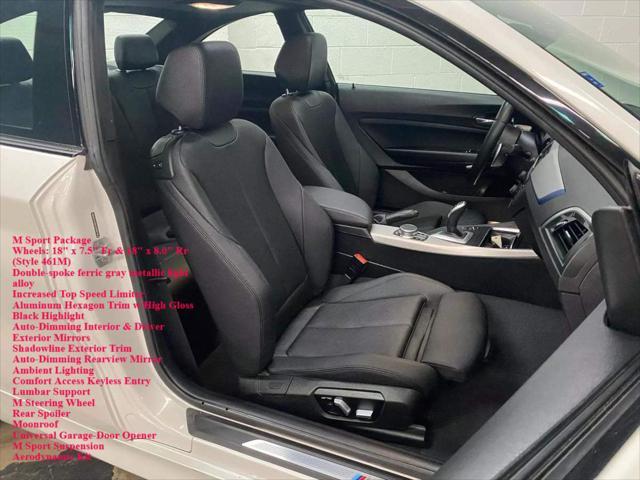 used 2018 BMW 230 car, priced at $17,788