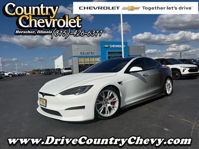 used 2021 Tesla Model S car, priced at $51,990