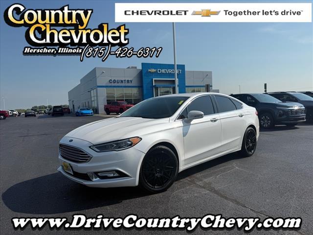 used 2017 Ford Fusion car, priced at $13,990