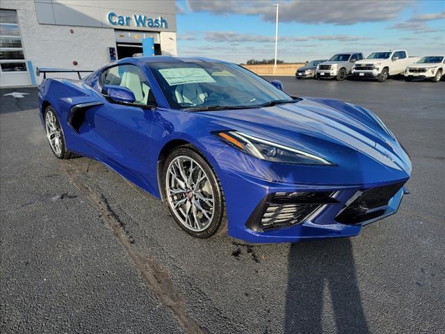 new 2025 Chevrolet Corvette car, priced at $83,370