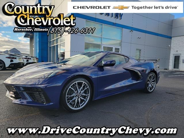 new 2025 Chevrolet Corvette car, priced at $83,370