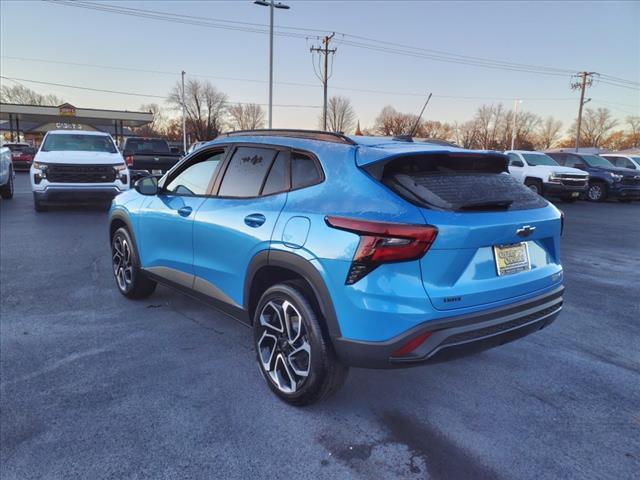 new 2025 Chevrolet Trax car, priced at $24,990