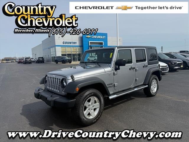 used 2015 Jeep Wrangler Unlimited car, priced at $19,990