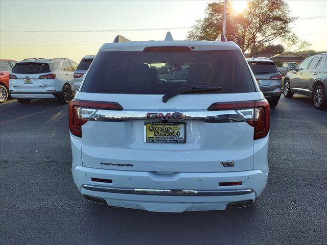 used 2023 GMC Acadia car, priced at $38,490