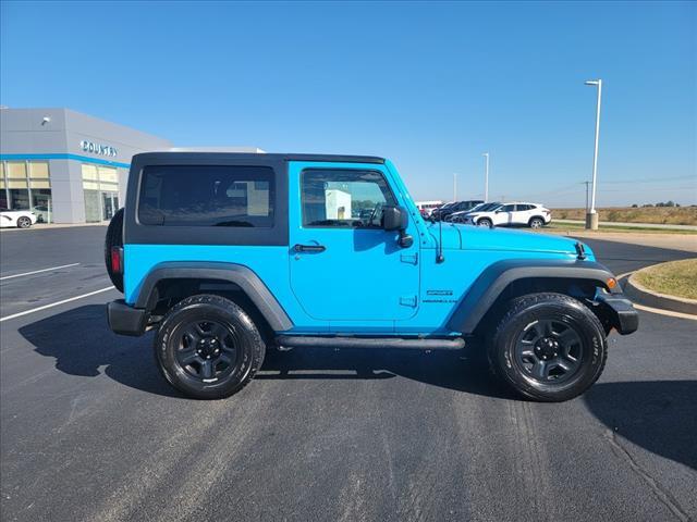 used 2017 Jeep Wrangler car, priced at $25,990