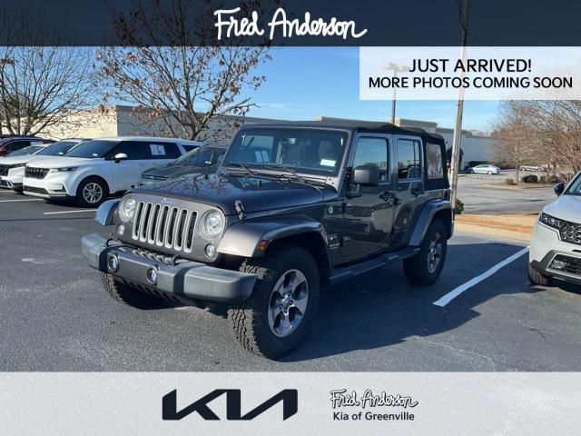 used 2017 Jeep Wrangler Unlimited car, priced at $22,849