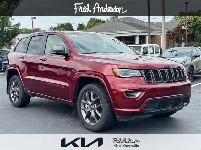 used 2021 Jeep Grand Cherokee car, priced at $27,579