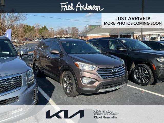 used 2015 Hyundai Santa Fe car, priced at $9,932