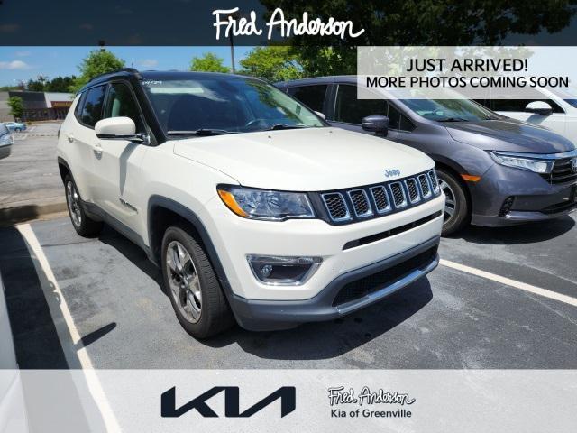 used 2018 Jeep Compass car, priced at $17,585