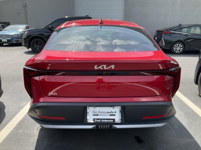 new 2025 Kia K4 car, priced at $24,602