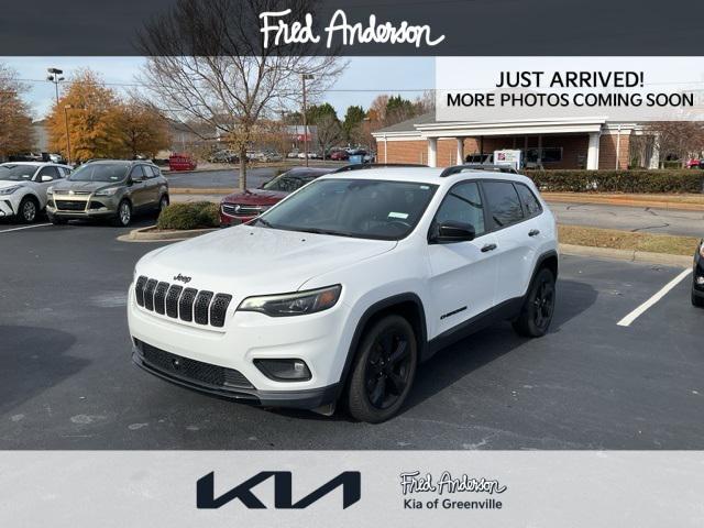 used 2021 Jeep Cherokee car, priced at $18,220