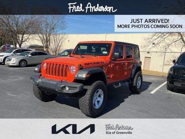 used 2018 Jeep Wrangler Unlimited car, priced at $21,209