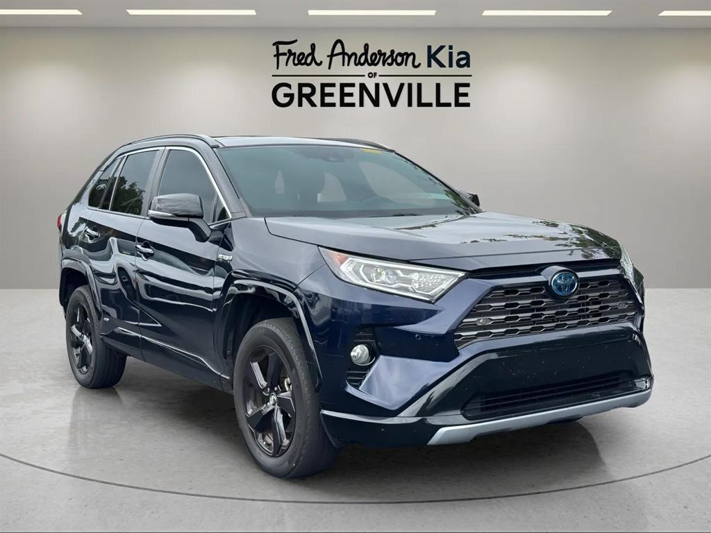 used 2020 Toyota RAV4 Hybrid car, priced at $29,595