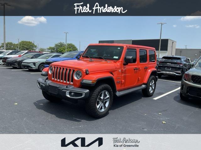 used 2020 Jeep Wrangler Unlimited car, priced at $28,999