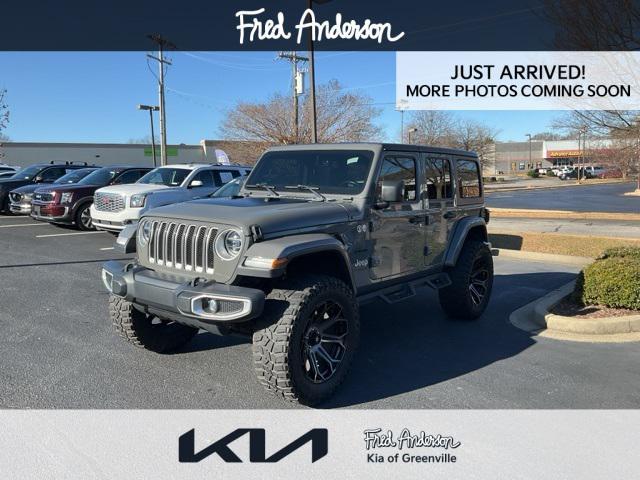 used 2021 Jeep Wrangler Unlimited car, priced at $29,224