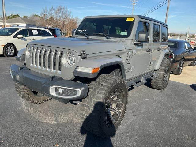 used 2021 Jeep Wrangler Unlimited car, priced at $31,611