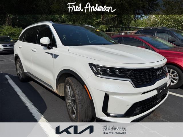 used 2023 Kia Sorento Plug-In Hybrid car, priced at $34,978