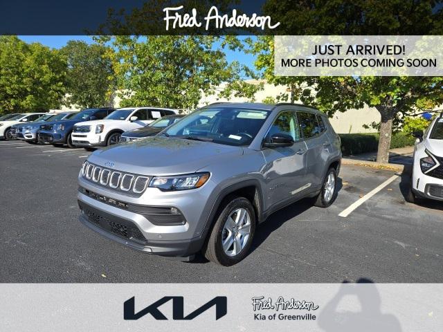 used 2022 Jeep Compass car, priced at $21,145