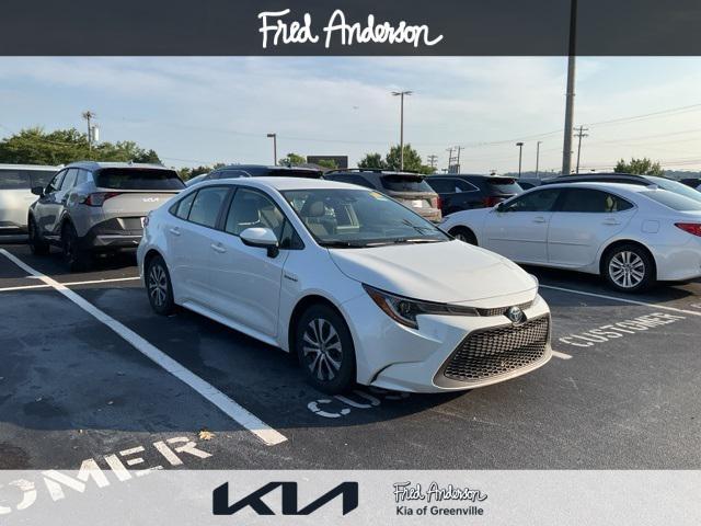 used 2021 Toyota Corolla Hybrid car, priced at $18,671