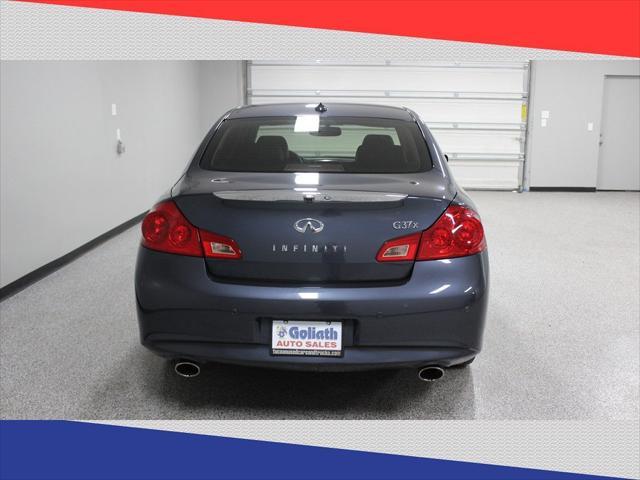 used 2011 INFINITI G37x car, priced at $10,300