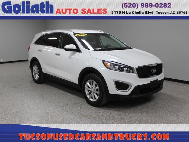 used 2018 Kia Sorento car, priced at $15,500