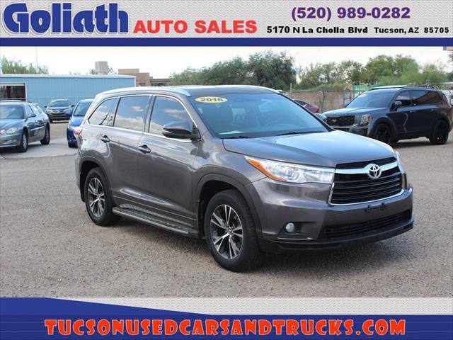 used 2016 Toyota Highlander car, priced at $19,200