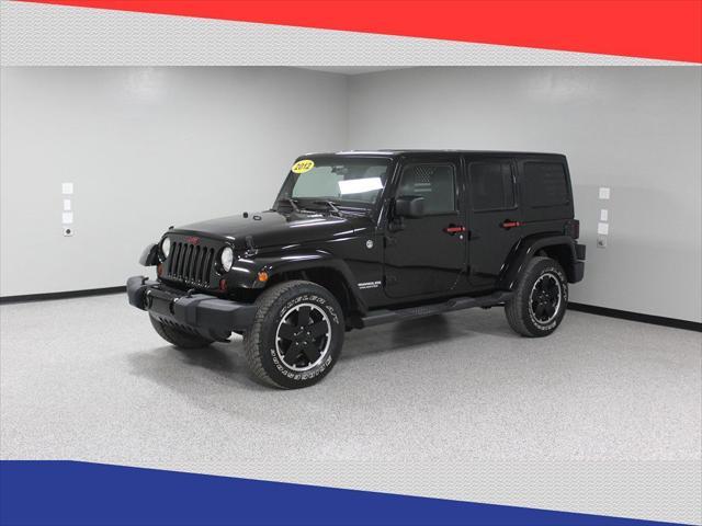 used 2012 Jeep Wrangler Unlimited car, priced at $17,300