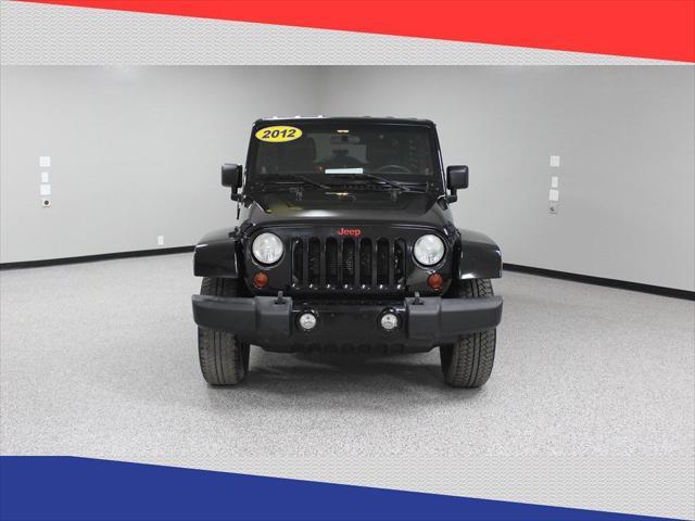 used 2012 Jeep Wrangler Unlimited car, priced at $17,300