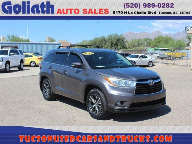 used 2016 Toyota Highlander car, priced at $22,000