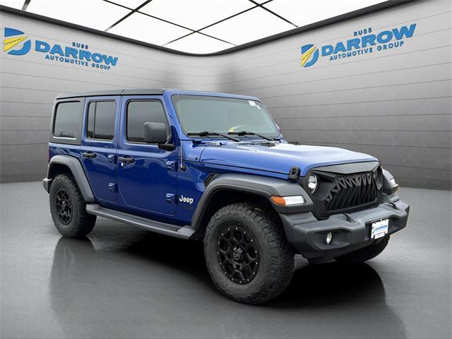 used 2020 Jeep Wrangler Unlimited car, priced at $25,000