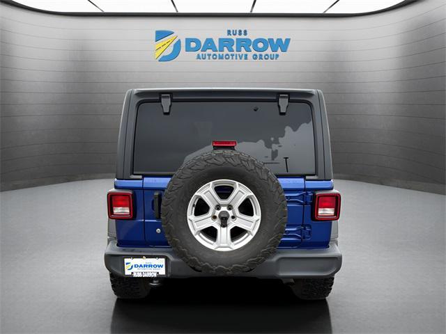 used 2020 Jeep Wrangler Unlimited car, priced at $25,000