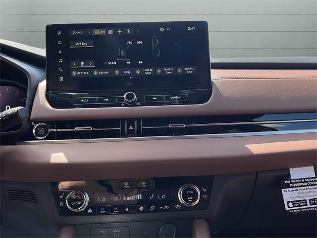 new 2025 Mitsubishi Outlander car, priced at $39,631