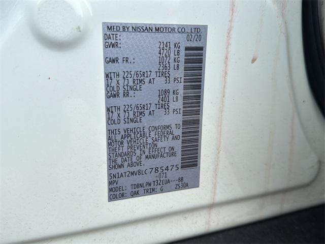 used 2020 Nissan Rogue car, priced at $15,201