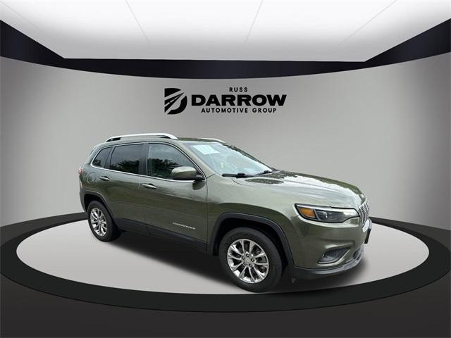 used 2021 Jeep Cherokee car, priced at $19,138