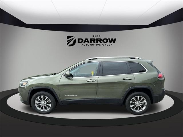 used 2021 Jeep Cherokee car, priced at $17,919