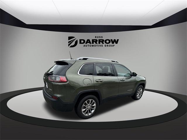 used 2021 Jeep Cherokee car, priced at $17,919