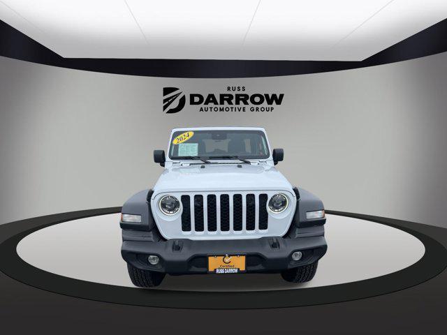 used 2024 Jeep Wrangler car, priced at $32,878