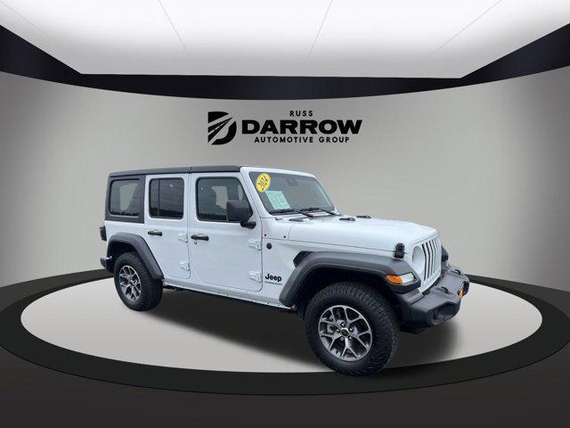 used 2024 Jeep Wrangler car, priced at $32,878