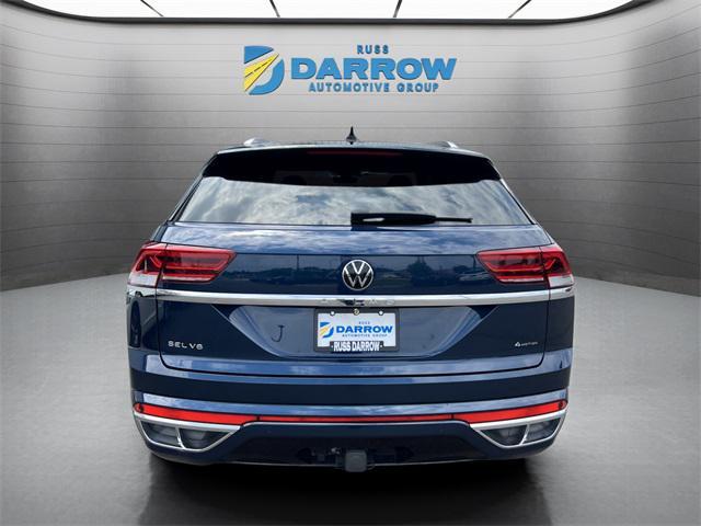 used 2023 Volkswagen Atlas Cross Sport car, priced at $29,125