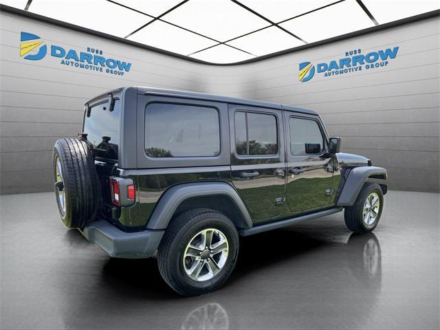 used 2021 Jeep Wrangler Unlimited car, priced at $29,825