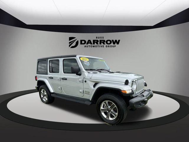 used 2022 Jeep Wrangler Unlimited car, priced at $28,252