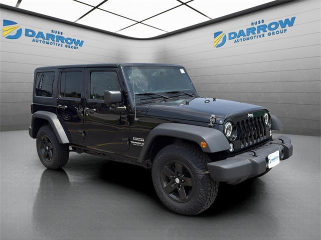 used 2017 Jeep Wrangler Unlimited car, priced at $16,776