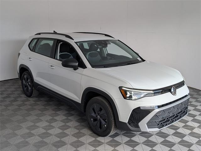 new 2025 Volkswagen Taos car, priced at $26,191